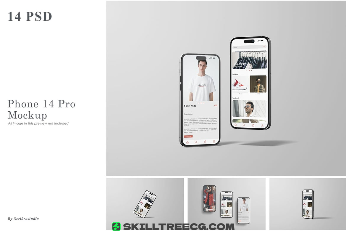 Phone 14 Pro Mockup（445490）-技能树